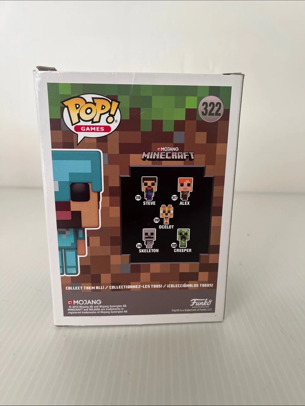 Funko Pop Minecraft Character/Action Figure